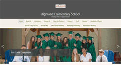 Desktop Screenshot of highlandelementary22.adventistschoolconnect.org