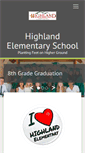 Mobile Screenshot of highlandelementary22.adventistschoolconnect.org