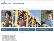 Tablet Screenshot of berea22.adventistschoolconnect.org