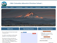 Tablet Screenshot of mid22.adventistschoolconnect.org