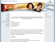 Tablet Screenshot of desmoines22.adventistschoolconnect.org