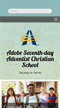 Mobile Screenshot of adobe22.adventistschoolconnect.org
