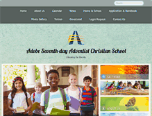 Tablet Screenshot of adobe22.adventistschoolconnect.org