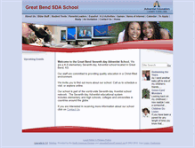 Tablet Screenshot of greatbend22.adventistschoolconnect.org