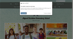 Desktop Screenshot of cookevillechristianelementary22.adventistschoolconnect.org