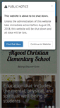 Mobile Screenshot of cookevillechristianelementary22.adventistschoolconnect.org
