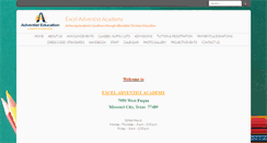 Desktop Screenshot of excel22.adventistschoolconnect.org