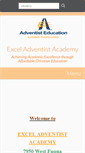 Mobile Screenshot of excel22.adventistschoolconnect.org