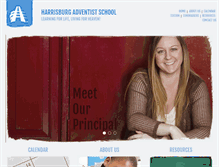 Tablet Screenshot of harrisburg22.adventistschoolconnect.org
