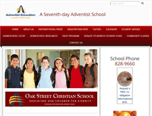Tablet Screenshot of angi35.adventistschoolconnect.org